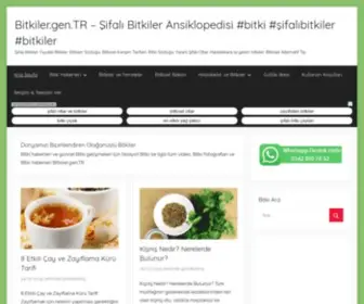 Bitkiler.gen.tr(Bitkiler ve bitkiler) Screenshot