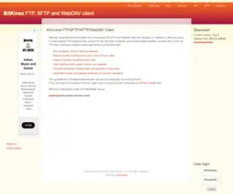 Bitkinex.com(All-in-one FTP/SFTP/HTTP/WebDAV Client) Screenshot
