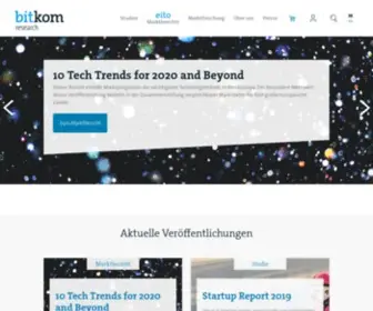 Bitkom-Research.de(Bitkom Research) Screenshot