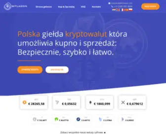 Bitladon.pl(Bezpieczna polska giełda kryptowalut Bitcoin) Screenshot