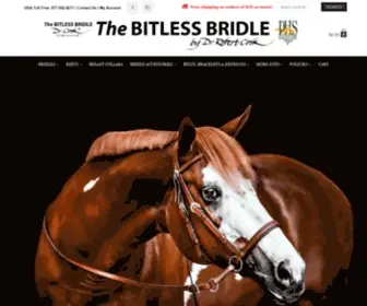 Bitlessbridle.com(The Bitless Bridle by Dr) Screenshot