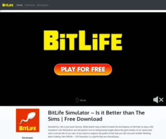 Bitlife.onl(BitLife Simulator) Screenshot