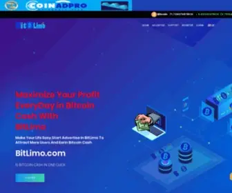 Bitlimo.com(بيع وشراء وتبادل العملات والبنوك الإلكترونية والتحويل بين البنوك والعملات الرقمية وفودافون كاش وشحن الأرصدة والقسائم والتسويق بالعمولة) Screenshot