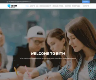 Bitm-EDU.co.in(BITM) Screenshot