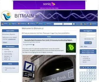 Bitmain.si(CryptoMiners) Screenshot