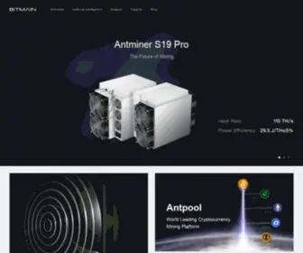 Bitmain.us.org(Bitmain) Screenshot