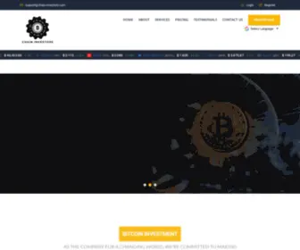 Bitminecorp.com(Bitcoin Investment Company) Screenshot