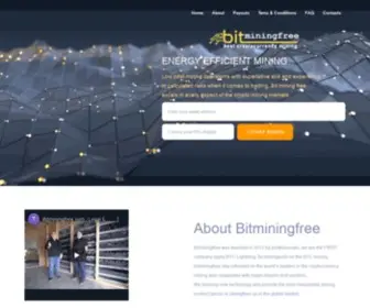 Bitminingfree.com(Mining) Screenshot