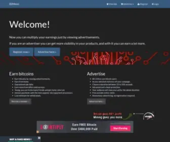 Bitmoon.cc(Free Bitcoin Faucet) Screenshot
