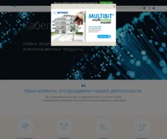 Bitner-Cablefactory.ru(Producent Kabli i Przewodów) Screenshot