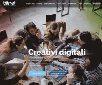 Bitnet.it(Realizzazione siti web Roma. Bitnet) Screenshot