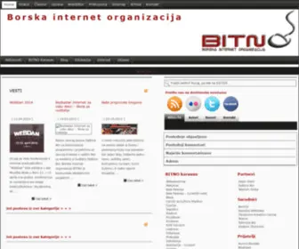 Bitno.rs(Borska internet organizacija) Screenshot