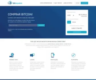 Bitnuvem.com(Comprar bitcoin na melhor corretora) Screenshot