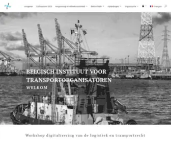 Bito-Ibot.be(Belgisch, instituut, transportorganisatoren) Screenshot