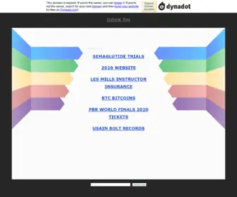 Bitok.fm(Site) Screenshot