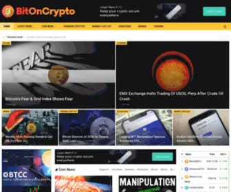 Bitoncrypto.com(Home) Screenshot