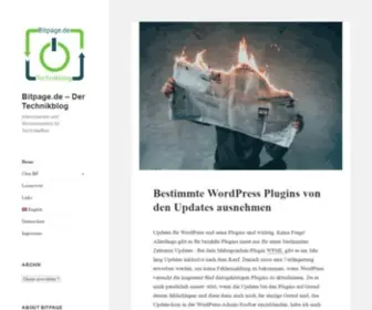 Bitpage.de(Der Technikblog) Screenshot