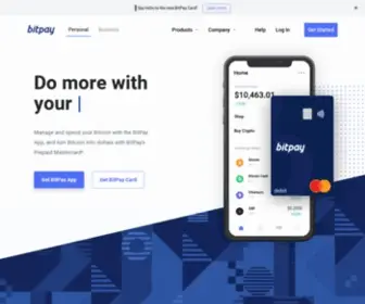 Bitpay.com(The Best Crypto App to Pay with Crypto) Screenshot