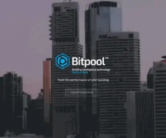 Bitpool.com(Bitpool collects data from existing Building Management Systems) Screenshot