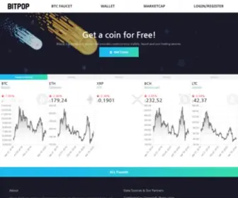 Bitpop.net(The easiest way to start a coin) Screenshot