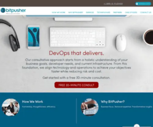 Bitpusher.com(BitPusher, LLC) Screenshot