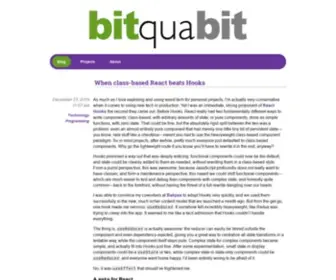 BitQuabit.com(Benjamin Pollack's Rants and Thoughts on Technology) Screenshot