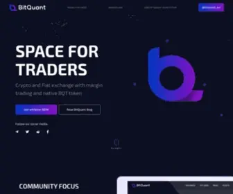 BitQuant.exchange(The best crypto exchange to trade and buy bitcoin) Screenshot