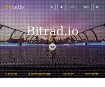 Bitrad.io(Listen to music around the world and earn cryptocurrency) Screenshot