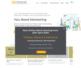 Bitraininghub.com(Learn Tableau with 100% practical & project oriented Tableau training. Classroom & Online Sessions) Screenshot