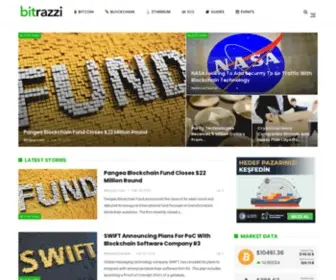 Bitrazzi.com(Bitcoin, Cryptocurrency And Blockchain News) Screenshot