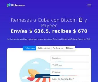 Bitremesas.com(Remesas) Screenshot