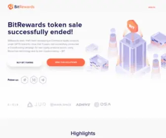 Bitrewards.network(Blockchain rewards and loyalty platform for e) Screenshot