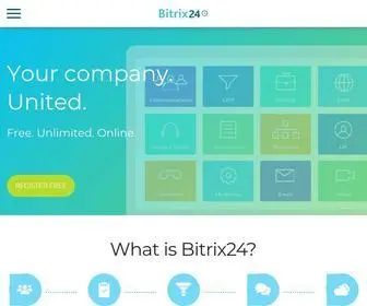 Bitrix24.eu(Free online workspace for your business) Screenshot
