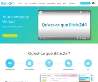 Bitrix24.fr(Plateforme tout) Screenshot