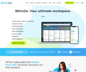 Bitrix24.in(Free online workspace for your business) Screenshot