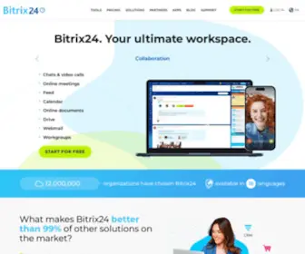 Bitrix24.site(Free online workspace for your business) Screenshot
