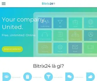 Bitrix24.vn(Nền tảng Hợp tác Miễn phí #1 với CRM) Screenshot