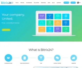 Bitrix24Site.ua(#1 Free Collaboration Platform With CRM) Screenshot