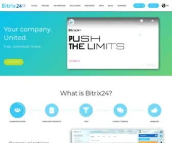 Bitrixsoft.com(CRM, tasks, online meetings, and more) Screenshot