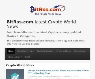 Bitrss.com(Bitcoin and Cryptocurrency World News) Screenshot
