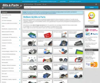 Bitsandparts.nl(Bits & Parts) Screenshot