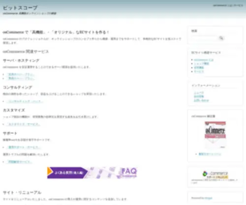 Bitscope.co.jp(ホーム) Screenshot