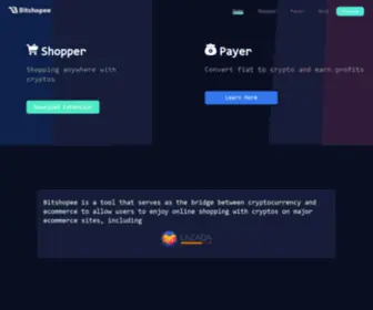 Bitshopee.com(Shopping anywhere by Cryptos) Screenshot