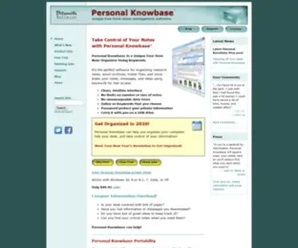 Bitsmithsoft.com(Personal Knowbase free) Screenshot