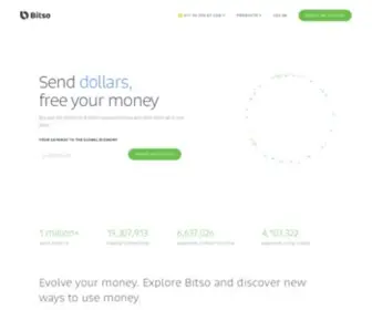 Bitso.com(Invest, trade and make borderless payments using crypto) Screenshot