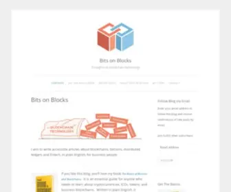 Bitsonblocks.net(Thoughts on blockchain technology by Antony Lewis) Screenshot