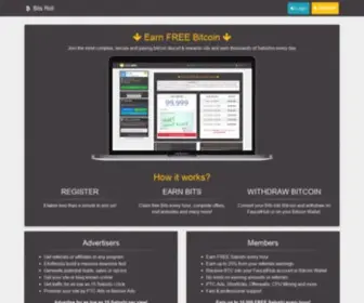 Bitsroll.com(Earn Free Bitcoin) Screenshot