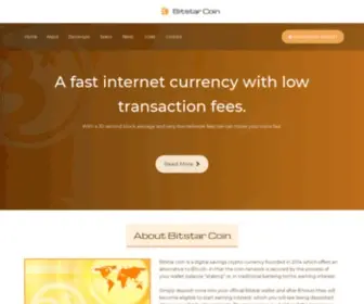 Bitstarcoin.com(Bitstar Coin) Screenshot