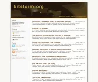 Bitstorm.org(Weblog of Edwin Martin) Screenshot