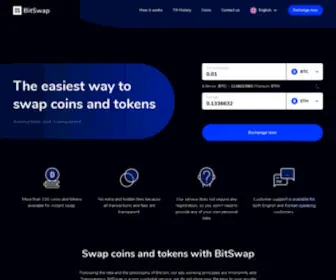 Bitswap.kr(BitSwap) Screenshot